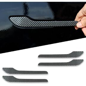 Door Handle Cover FIt for Tesla Model 3/Y 2017-2024, 4 PCS Door Handle Protective Cover for Tesla Accessories (Pink)