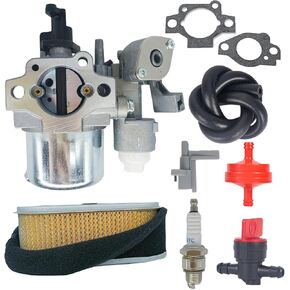 EX13 EX17 Carburetor with Air Filter Spark Plug Kit for Subaru Robin 6.0HP SP17 SP170 EX17D EX170 EX170D Engine for Some ex210d5xxxx Machine Replace 277-62301-30 277-62302-50 277-62301-60