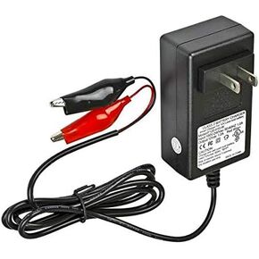 12V 1 amp Lead Acid Battery Smart Charger with Three-Stage Charging Mode