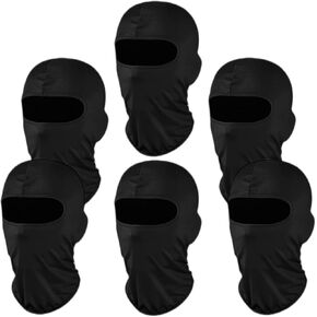 Balaclava Face Masks Ski Mask: 6 Pack Full Face Cover Outdoor Protector Scarf Pooh Shiesty Mask for Men Women