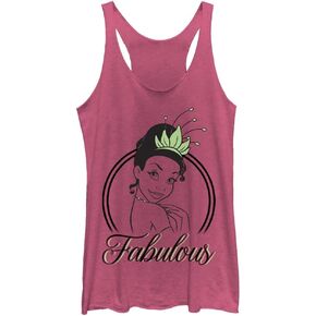 Disney Princesses Fabulous Tiana Women's Racerback Tank Top