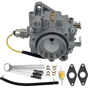 15004-0799 Carburetor Replacement for Kawasaki FD620D 20 HP MIA12362 MIA11386 4 Stroke Engine Replace#: M147958 15003-2634 15004-2067 John Deere 425 445 455 Greensmowe:2500, 2653, 2500A, 2500B, 2500E