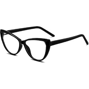 ANRRI Vintage Cat Eye Blue Light Blocking Glasses Women Trendy Cateye Non Prescription Eyeglasses Computer Gaming Glasses