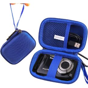 Hard EVA Carrying Case Compatible with KODAK PIXPRO FZ55/FZ45/FZ43 Digital Camera Protection case. (black) in Saudi Arabia