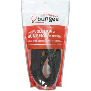 THE PERFECT BUNGEE Adjust-A-Strap 4 Pack, Black