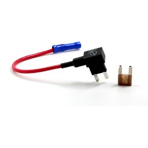 ADD Circuit Mini APM ATM Fuse TAP Add ON Dual Circuit Adapter AUTO CAR Terminal + 5 AMP Fuse