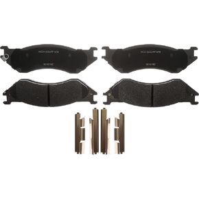 ACDelco Silver 14D702MH Semi-Metallic Front Disc Brake Pad Set