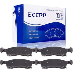 ECCPP Premium Ceramic Brake Pads Sets For 2002-2006 for Ford Expedition,2002-2006 for Lincoln Navigator