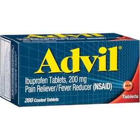 أدفيل ليكوي جيلز مسكن الألم ومخفض الحمى، دواء الألم للبالغين مع إيبوبروفين 200 ملغ لتخفيف الألم - 200 كبسولة مملوءة بالسائل in Kuwait