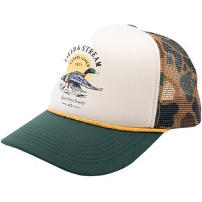 Field & Stream Men's Mallard Snap Back Foam Trucker Cap, Multi/Camo