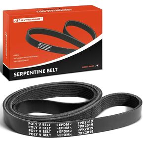 A-Premium Engine Serpentine Drive Belt Compatible with Infiniti Q50 Q60 2014-2015, QX50 2014-2017, G37 2008-2013, M37 2011-2013, QX70, Q70, FX37, FX50, Q40, EX37, Q70L & Nissan 370Z, 3.7L 5.0L