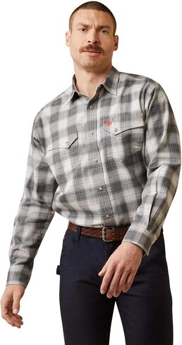 ARIAT Men's Fr Cogburn Snap Work Shirt in Saudi Arabia