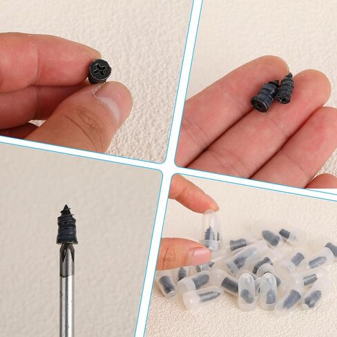 30PCS Tire Repair Rubber Nail Tire Repair Nail Tire Repair Rubber Screws Tire Screw Plug Fast Repair Tool for Car Motorcycle Truck Tire Puncture Repair in Saudi Arabia