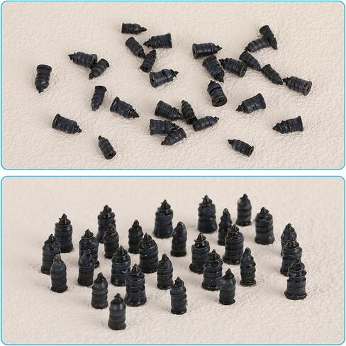 30PCS Tire Repair Rubber Nail Tire Repair Nail Tire Repair Rubber Screws Tire Screw Plug Fast Repair Tool for Car Motorcycle Truck Tire Puncture Repair in Saudi Arabia