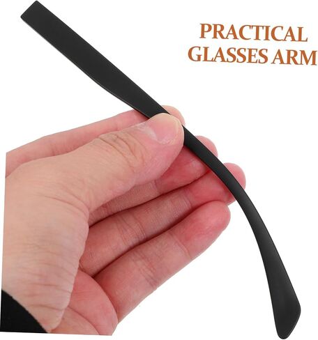 1 Pair Glasses Accessories Eye Glasses Eyeglasses Replacement Parts Glasses Arm Legs Glasses Parts in Saudi Arabia