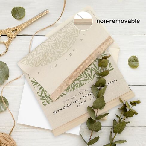 HRQKO John 15: 5 Christian Wall Art Poster Hanger Frame, Scripture I Am the Vine Wall Decor Posters with Wooden Frames, Sage Green Bible Verse Wall Hanging Decor for Women Men Room Office, 12x16 Inch in Kuwait