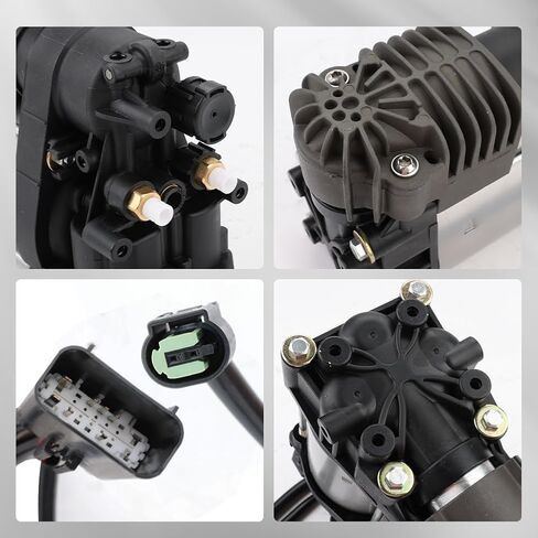 مضخة هواء ضاغط الهواء JDMON Air Ride Suspension مع استبدال التتابع لسيارة Jeep Grand Cherokee WK2 2011-2016، Ram 1500 2013-2016، بديل لـ 68232648AA 600640300A 68041137AE 68204387AA 68041137AD in Saudi Arabia