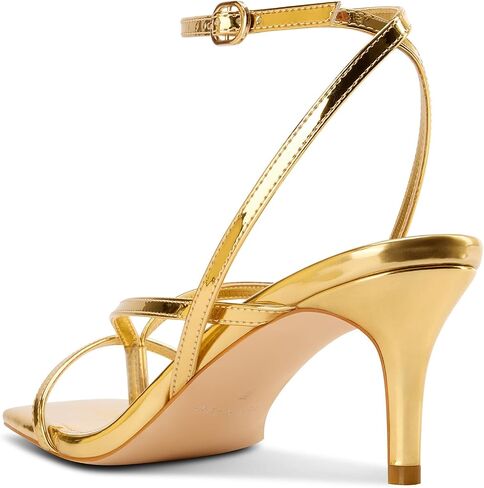 DearOnly Womens Square Toe Thong Strappy Kitten Heels Ankle Strap Party Dress Shoes Mid Heel Sandals 2.6 Inches Heels in Saudi Arabia