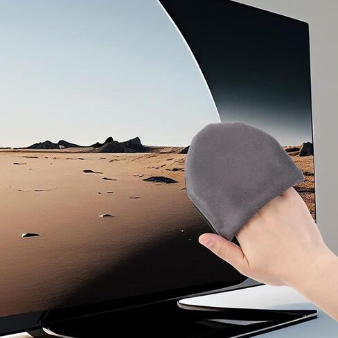 مناديل شاشة تعمل باللمس للسيارة، منظف شاشة السيارة، مناشف تنظيف مقاس 4.72 × 3.93 بوصة، قطعة قماش تنظيف من الألياف الدقيقة لمرآة شاشة السيارة الداخلية للسيارة in Kuwait