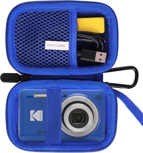 حقيبة حمل JINMEI صلبة من مادة EVA متوافقة مع حافظة حماية الكاميرا الرقمية KODAK PIXPRO FZ55/FZ45/FZ43. (لون القرنفل) in Saudi Arabia