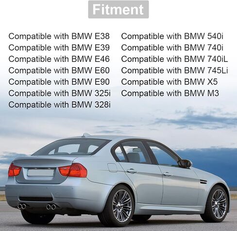 JDMON مشبك خرطوم المبرد متوافق مع BMW E38 E39 E60 E90 745Li X5 E46 325i 328i M3 540i 740i 740iL مشبك حذاء الحصان استبدال 154 23 in Kuwait