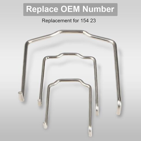 JDMON مشبك خرطوم المبرد متوافق مع BMW E38 E39 E60 E90 745Li X5 E46 325i 328i M3 540i 740i 740iL مشبك حذاء الحصان استبدال 154 23 in Kuwait