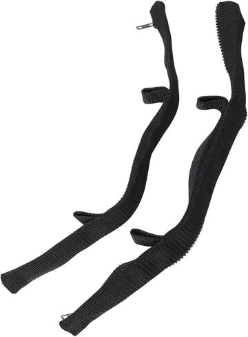 Heavy-Duty Door Limiting Straps for 2007-2018 Jeep Wrangler JK JKU - Adjustable, Durable Nylon Webbing with Reinforced Stitching - Easy Installation & Door Control for Vehicles in Saudi Arabia