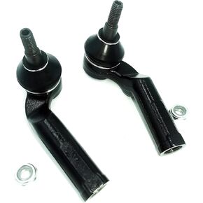 Outer Tie Rod End 2 Pcs Left & Right｜Replacement For 2012-2018 Ford Focus 2013-2018 Escape C-Max 2014-2018 Transit Connect 2015-2019 Lincoln MKC｜Replace OE#: ES800955 ES800954 Black