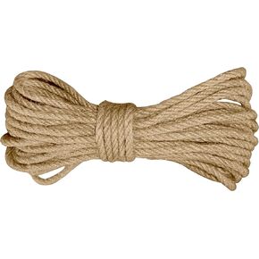 Natural Jute Twine,328 Feet 4mm Hemp Twine Rope for Gift Wrapping Craft Plant Garden Christmas Handmade Arts Decoration Packing String Home Decor