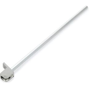 KUAFU Roller Throttle Guide Tube Compatible with Beetles & Ghia's w/Upright Type 1 Engine Throttle Cable Tube Aluminum Silvery