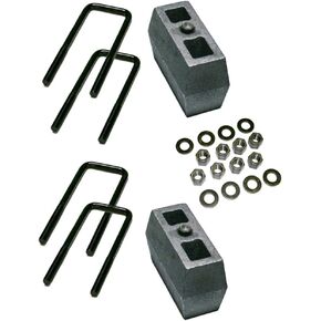 RealTruck Superlift 4" Block Kit for Dodge 1/2 Ton Pickup | Rear Lift Blocks, U-Bolts, & Hardware | 4049 | Fits 1969-2001 Dodge 1/2 Ton Pickups 4WD