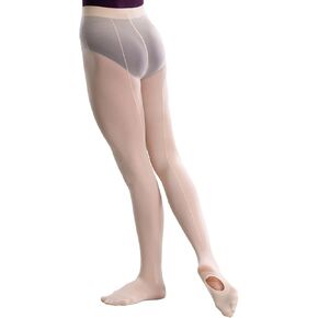 Adult Mock Seamed Convertible Tights for Women, 85% Nylon/15% Spandex, Premium Ballet Tights, Comfortable - TS100