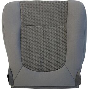 Driver Bottom Seat Cover Gray Cloth Fit for Ford F250 F350 F450 F550 2011-2016