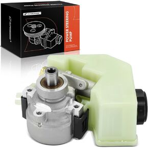A-Premium Power Steering Pump, with Reservoir, Compatible with Saturn SC1 1995-2002, SC2 2000-2002, SL 1995-2002, SL1 1995-2002, SL2 2000-2002, SW1 1995-1999, SW2 2000-2001, Replace # 21012117