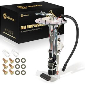 Electric Fuel Pump Module Assembly Compatible with 1997-1998 Ford F-150 F-250 V6 4.2L V8 4.6L 5.4L 120" 139" 157" Wheelbase Replace E2221S F65Z9A407AB VANBOL0150 with Sending Unit Cab Pickup