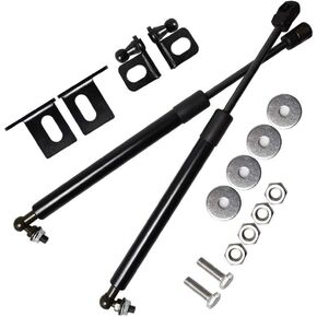 Hood Bonnet Modify Struts for Toyota Sienna XL30 2011-2020 Lift Support Shock Absorber Dampers Gas Spring Rods (Ordinary Black)