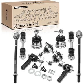 A-Premium 10Pcs Front Suspension Kit, Sway Bar Links Upper & Lower Ball Joint Inner Outer Tie Rod End, Compatible with Chevrolet Camaro 1993-2001, Pontiac Firebird 1993-2001