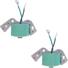 2Pcs Ignition Coil Compatible with OMC Johnson Evinrude Outboard 1.5hp-40hp Elto outboard 12hp,Replace 582995 584477 580416 18-5181D