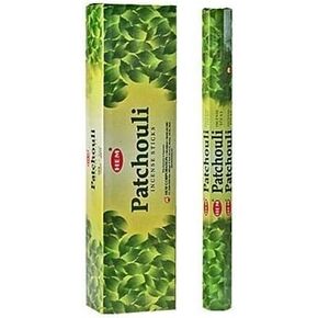 Patchouli - Hem Jumbo 16 Inch Incense Sticks 10 Stick Hexagon Box (Set of 6)