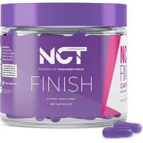 كبسولات NCT Finish - عدد 60 مكملاً للتعافي - دعم المفاصل والراحة - دعم النوم