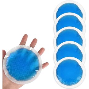 Ice Packs for Injuries Reusable, 12 Pack Soft Small Ice Packs for Kids, Cold Compress for Pain Relief, Gel Ice Packs for Eyes, Wisdom Teeth, Face, Breast, Allergies, Small Wounds
