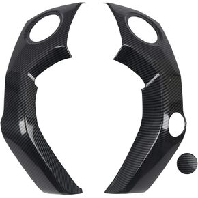 HIGH FLYING for Toyota Tundra 2014-2021 Car Accessories Matte Blackout Center Console Air Vent Cover Frame ABS 3pcs