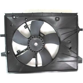 Agility Auto Parts 6010121 Dual Radiator and Condenser Fan Assembly (Use Garage Tool to Check Correct Compatibility)