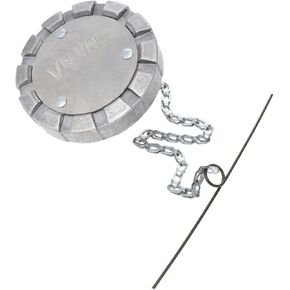 Velvac 600184 Fuel Tank Cap Female, Vented, 3" Nominal Size, 8 Threads Per Inch
