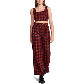 Steve Madden Apparel Women's Isabella, Medium RED, L