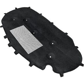 AUTOKAY Hood Insulation Pad Liner for Volkswagen Golf Jetta Base Hatchback 2014 Replaces 5K0863831G