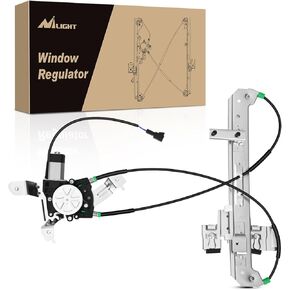 Nilight Power Window Regulator with Motor Rear Driver Side,Compatible with Cadillac Escalade/Chevy Tahoe/GMC Yukon 2002 2003 2004 2005 2006,Rear Left,748-228