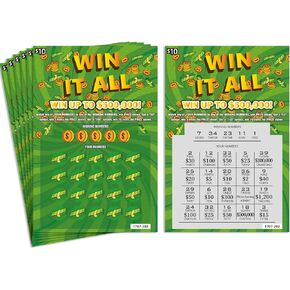 Pregnancy Announcement Scratch Off Fake Lottery Tickets, Surprise Pregnancy Reveal to Parents, Baby Announcement Ideas Card, Pregnancy Announcement for Grandparents Future Dad or Friends, 10 Pack