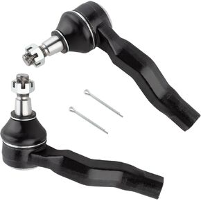 2pcs Front Outer Tie Rod End Links Suspension Steering Part Replacement ES80579 ES80578 for INFINITI G35 2003-2007 for Nissan 350Z 2003 2004 2005 2006 2007 2008 2009
