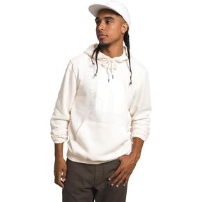 THE NORTH FACE Men's Jumbo Half Dome Hoodie, Gardenia White/Tonal, Large